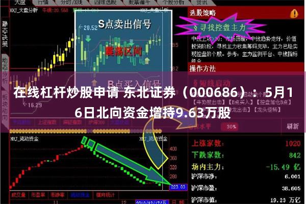 在线杠杆炒股申请 东北证券（000686）：5月16日北向资金增持9.63万股